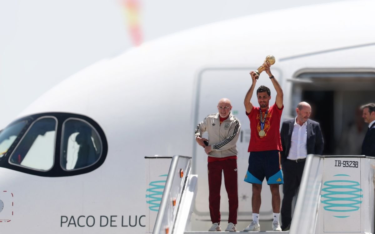Los campeones del mundo son homenajeados en Madrid como héroes