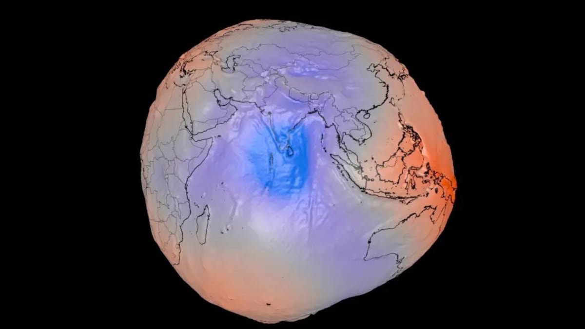 La nueva forma de la Tierra según la NASA y su geoide